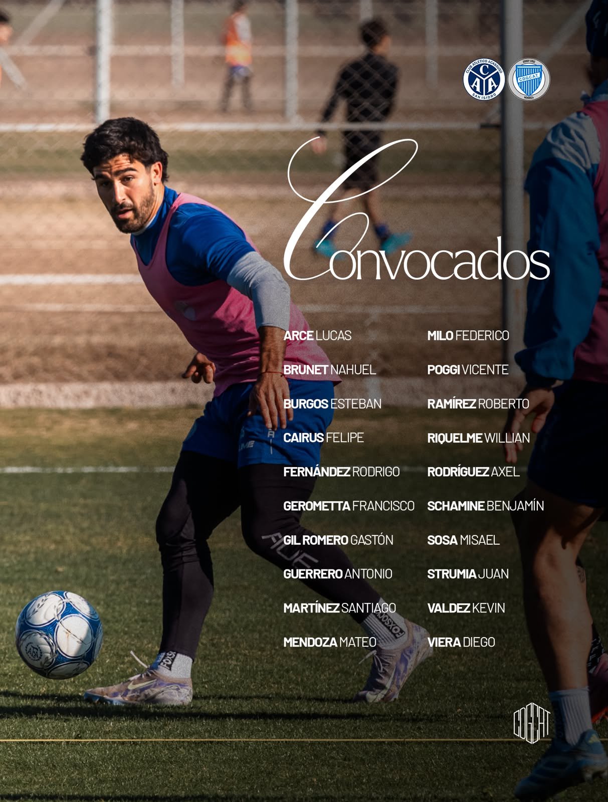 Los convocados y una parada importante para volver a levantarse