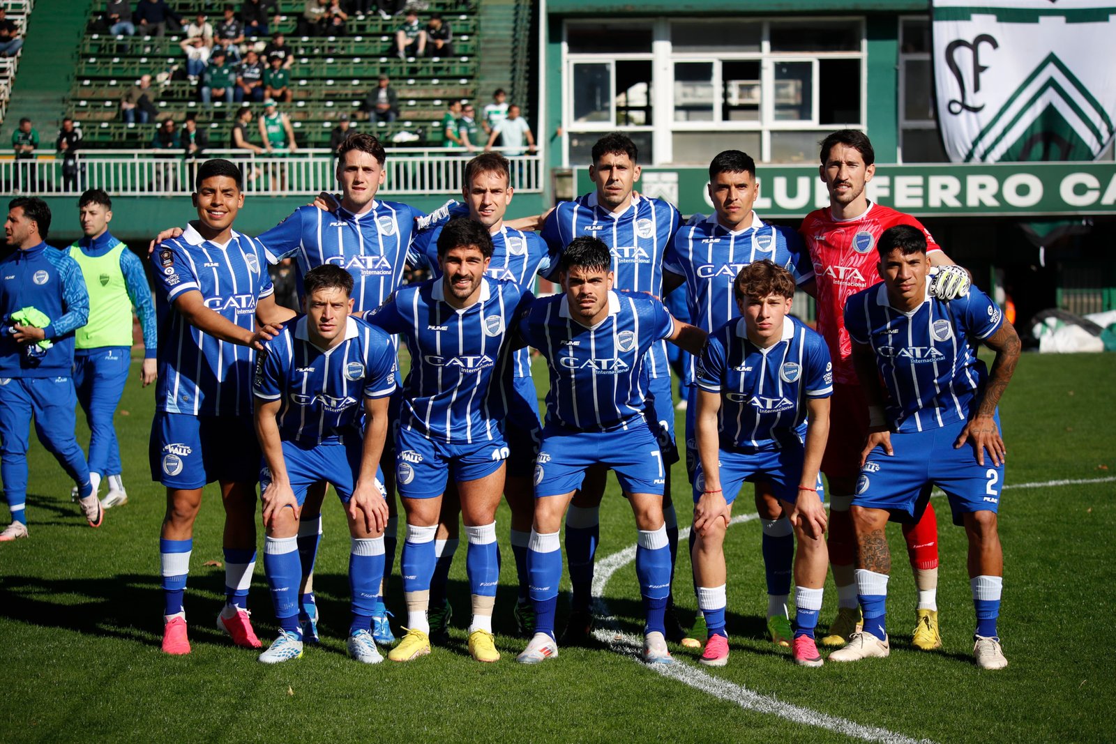 El semáforo del triunfazo en Caballito