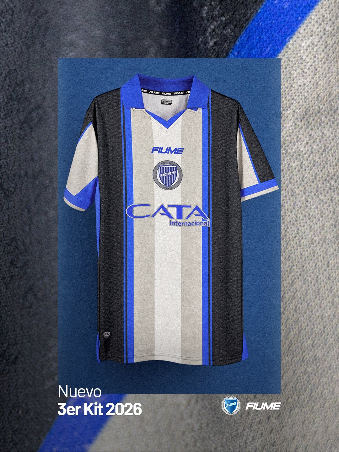 El Tomba y un nuevo kit en su indumentaria