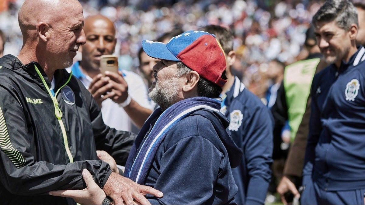 El Tomba y Maradona un sentimiento mutuo